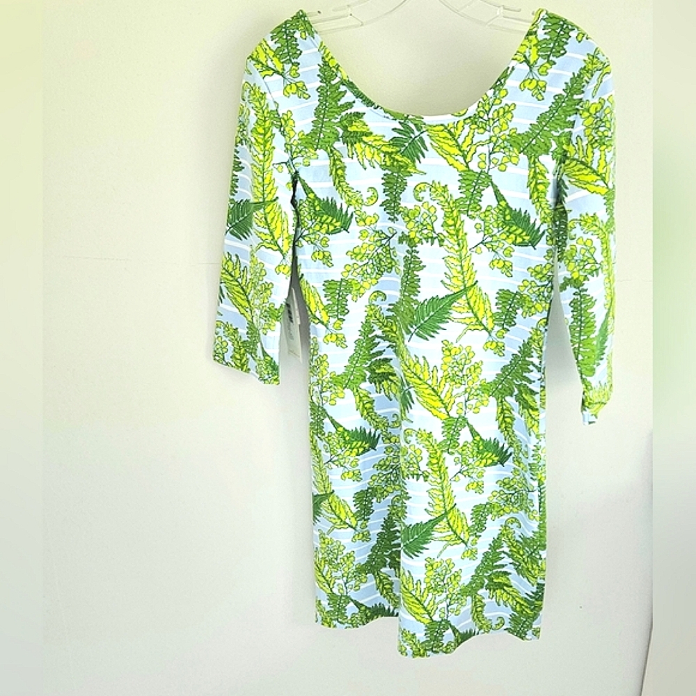 Persifor Palm leaf dress Kilpatrick NWT